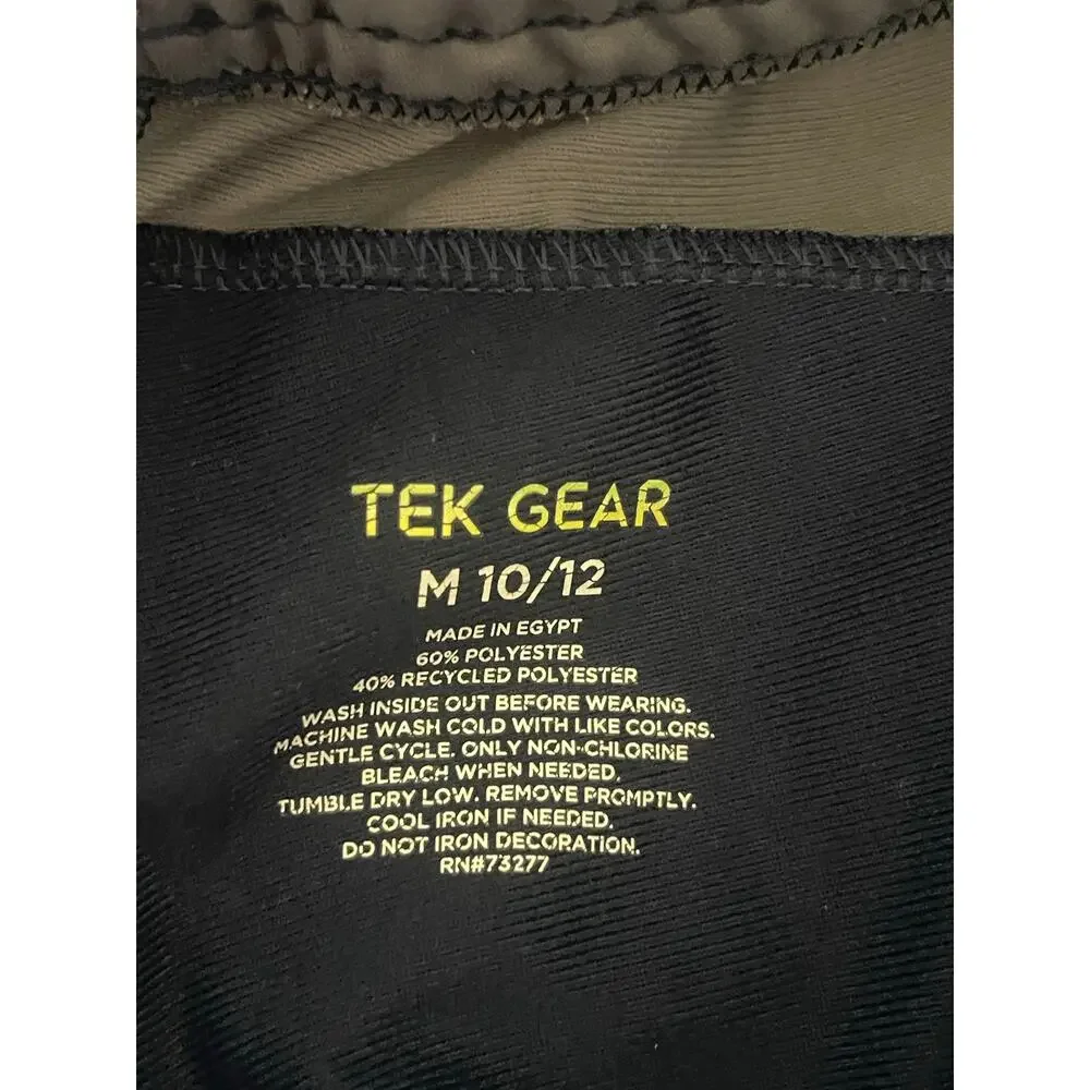 Boys Tek Gear Tricot Joggers in Regular & Husky Size M 10-12